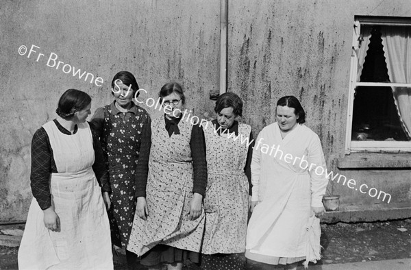 MAIDS AT PAROCHIAL HOUSE